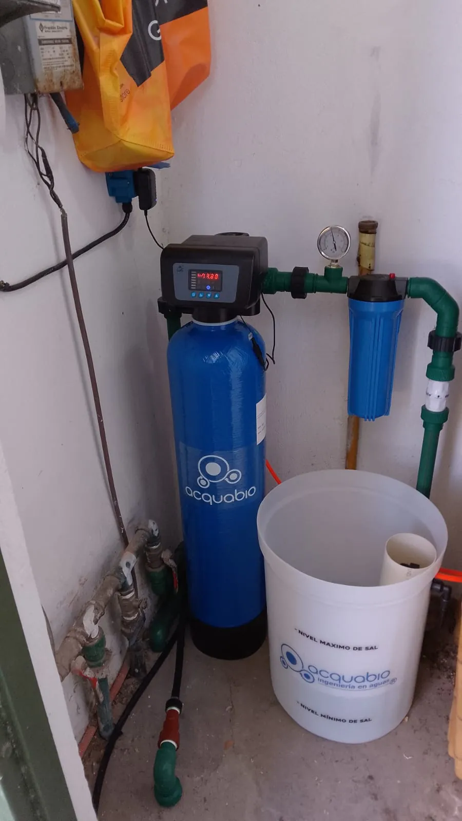 Instalación de ósmosis inversa